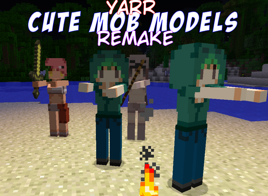 Cute Mob Models Mod For Minecraft 1 17 1 16 5 Minecraftore