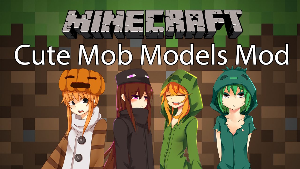 Cute Mob Models Mod For Minecraft 1 16 2 1 15 2 Minecraftore