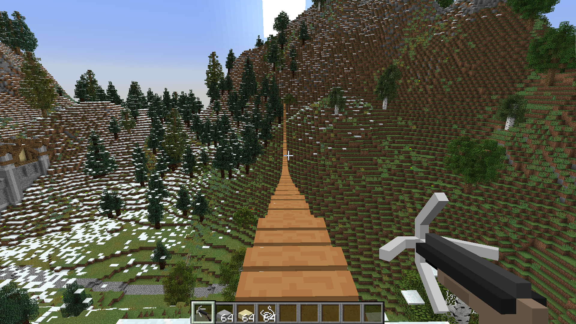 Rope Bridge Mod for Minecraft 30.307.30/30.306.30/30.3030.30  MinecraftOre
