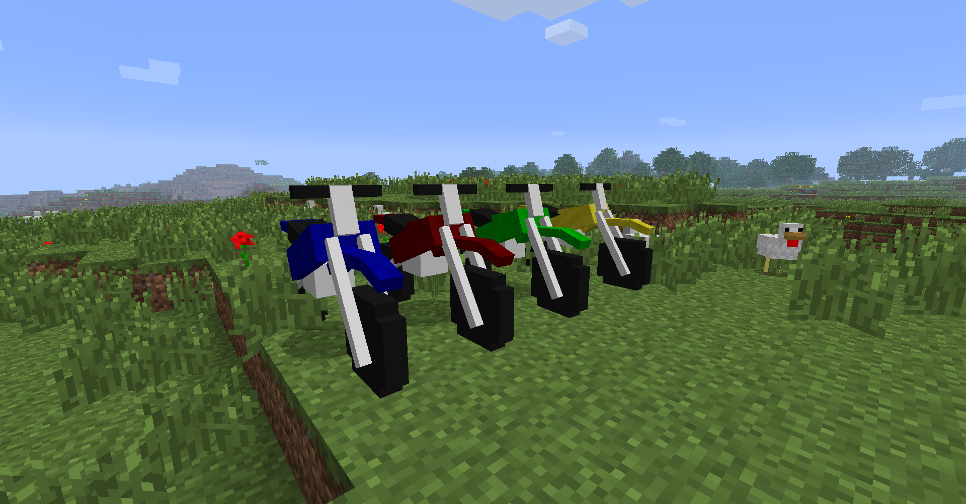 The Dirtbike Mod For Minecraft 1 17 1 16 5 1 15 2