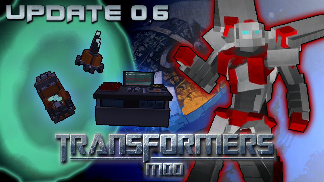 Мод на Трансформеров Transformers для minecraft 1.7.10